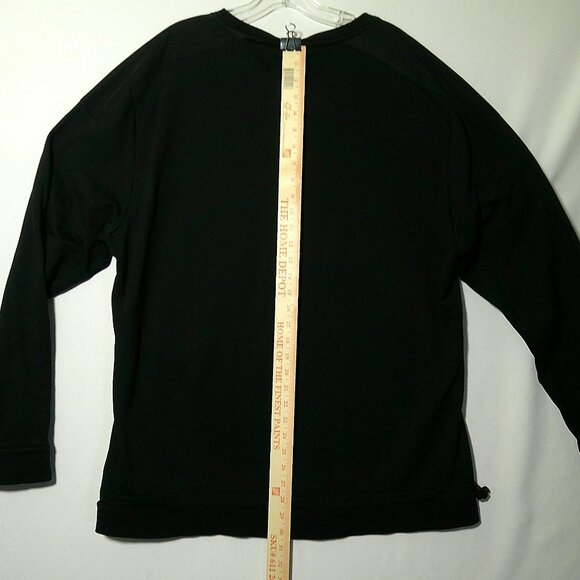 DKNY Mens XXL. Black Sweatshirt with Pocket in Front - Picture 6 of 8